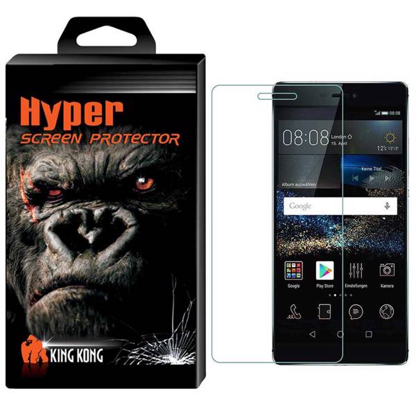 Hyper Protector King Kong Glass Screen Protector For Huawei P8، محافظ صفحه نمایش شیشه ای کینگ کونگ مدل Hyper Protector مناسب برای گوشی هواوی P8