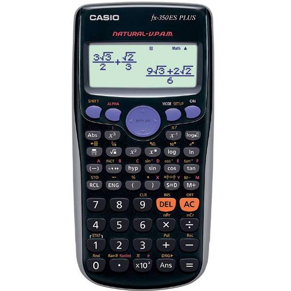 Casio FX-350 ES Calculator، ماشین حساب کاسیو FX-350 ES