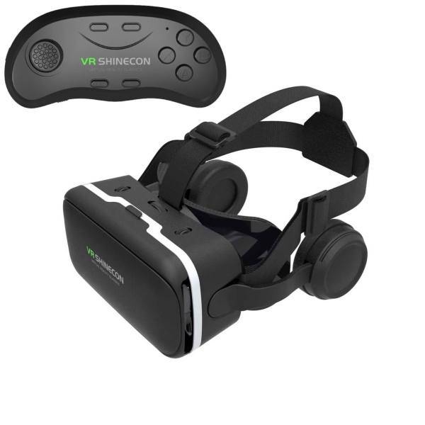 Shinecon 3th Gen Virtual Reality Headset With B01 Controller، هدست واقعیت مجازی شاینکن مدل 3th Gen با کنترلر B01
