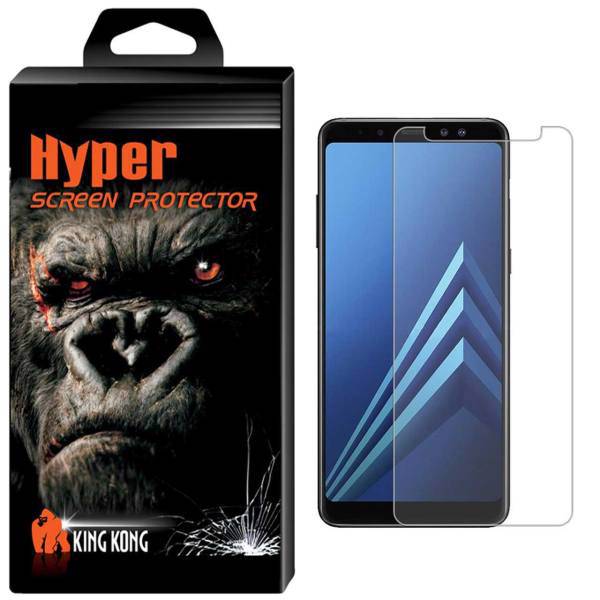 Hyper Protector King Kong Tempered Glass Screen Protector For Samsung Galaxy A8 Plus 2018، محافظ صفحه نمایش شیشه ای کینگ کونگ مدل Hyper Protector مناسب برای گوشی سامسونگ گلکسی A8 Plus 2018