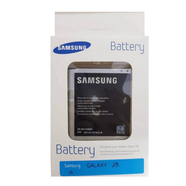 SAMSUNG EB-BG530BBC 2600 mAh Cell Phone Battery For J5، باتری موبایل سامسونگ مدل EB-BG530BBC با ظرفیت 2600 mAh مناسب برای گوشی موبایل J5