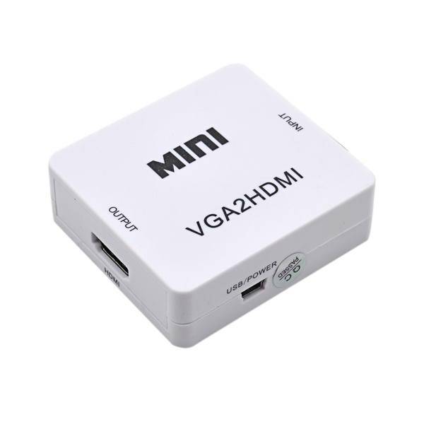 Mini VGA To HDMI Adapter، مبدل VGA به HDMI مدل Mini