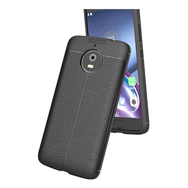 TPU Leather Design Cover For Motorola Moto E4 Plus، کاور ژله ای طرح چرم مناسب برای گوشی موبایل موتورولا Moto E4 Plus