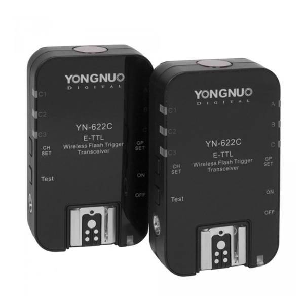 Yongnuo YN-622C E-TTL Wireless Flash Trigger For Canon Camera، تریگر فلاش وایرلس یونگنو مدل YN-622C E-TTL مناسب برای دوربین های کانن