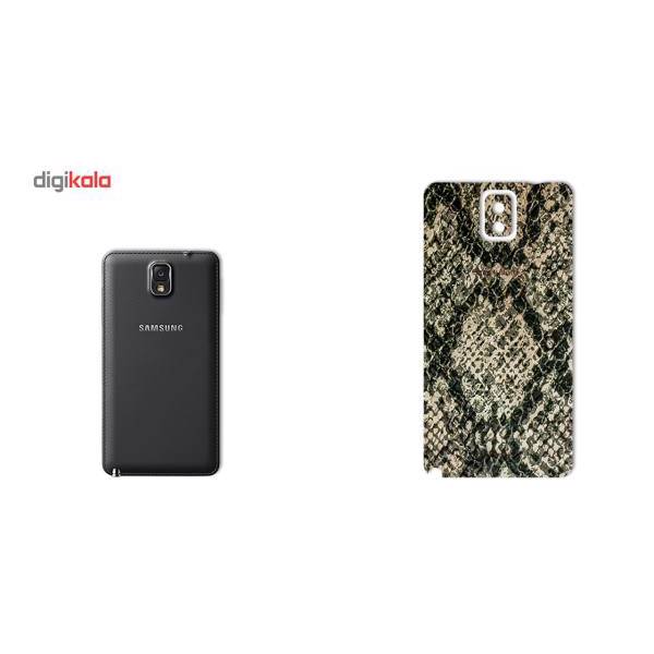 MAHOOT Jungle-python Texture Sticker for Samsung note 3، برچسب تزئینی ماهوت مدلJungle-python Texture مناسب برای گوشی Samsung note 3