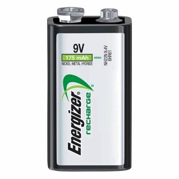 Energizer Power Plus 9V 175mAh Rechargeable Battery، باتری کتابی قابل شارژ انرجایزر مدل Power Plus 9V 175mAh