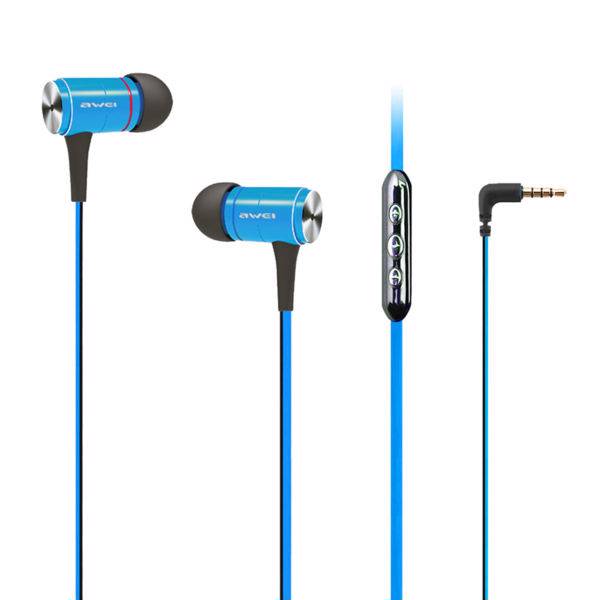 AWEI S2 vi inear headphones with bag، هدفون اوی مدل S2Vi همراه با کیف هدفون