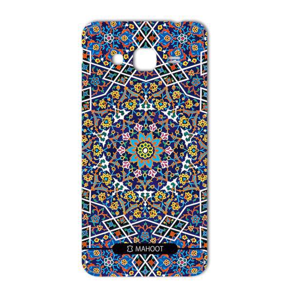 MAHOOT Imam Reza shrine-tile Design Sticker for Samsung J3 2016، برچسب تزئینی ماهوت مدل Imam Reza shrine-tile Design مناسب برای گوشی Samsung J3 2016