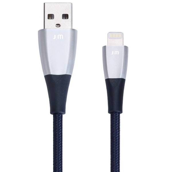 Just Mobile ZinCable USB to Lightning Cable 1.5m، کابل تبدیل USB به لایتنینگ جاست موبایل مدل ZinCable طول 1.5 متر
