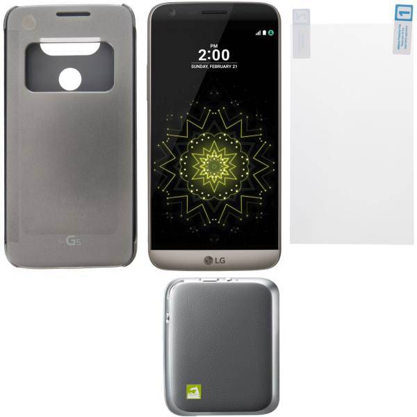 LG G5 SE H845 Cam Plus Bundle Dual SIM Mobile Phone، گوشی موبایل ال جی مدل G5 SE H845 دو سیم‌ کارت به همراه باندل کم پلاس