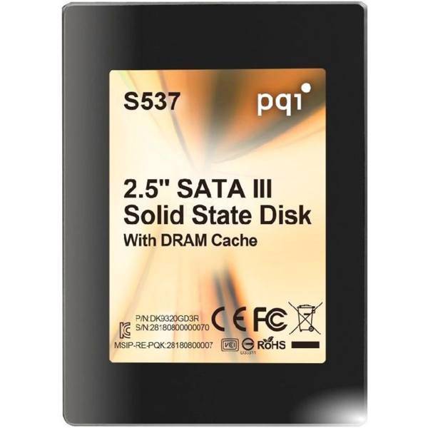 PQI S537 Internal SSD Drive - 240GB، اس اس دی اینترنال پی کیو آی مدل S537 ظرفیت 240 گیگابایت