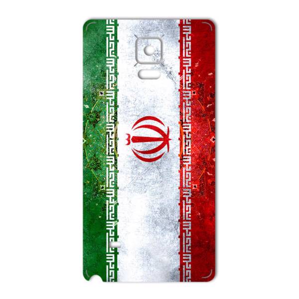 MAHOOT IRAN-flag Design Sticker for Samsung Note 4، برچسب تزئینی ماهوت مدل IRAN-flag Design مناسب برای گوشی Samsung Note 4