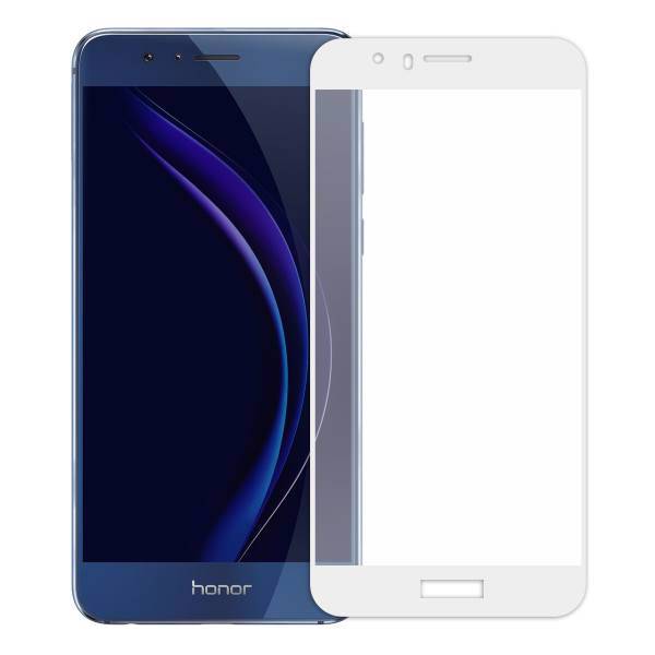 Tempered Full Cover Glass Screen Protector For Huawei Honor 8، محافظ صفحه نمایش شیشه ای تمپرد مدل Full Cover مناسب برای گوشی هوآوی Honor 8