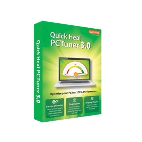Quick Heal PCTuner، بهینه ساز کوییک هیل پی سی تیونر 1 ساله