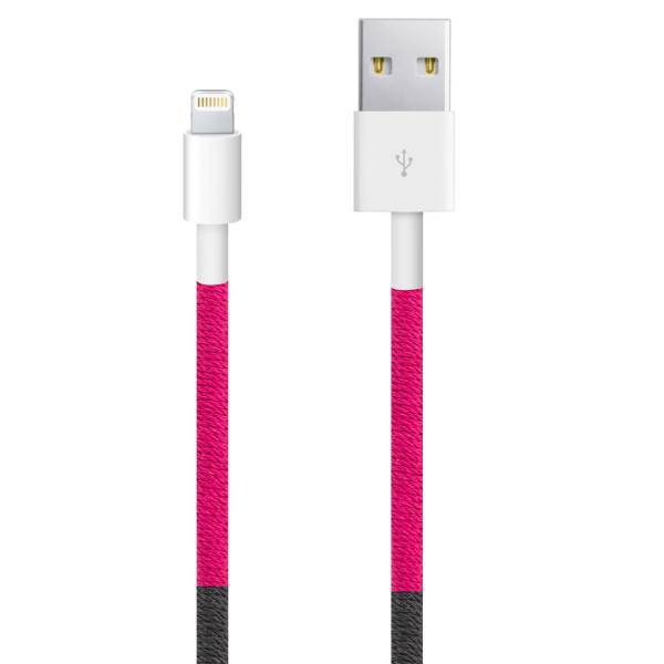 Vod Ex C-44 USB To Lightning Cable 1m، کابل تبدیل USB به Lightning ود اکس مدل C-44 به طول 1 متر