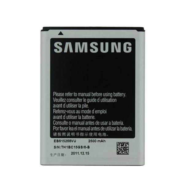 Samsung AB615268VU 2500mAh Mobile Phone Battery For Samsung Note1، باتری موبایل سامسونگ مدل AB615268VU با ظرفیت 2500mAh مناسب برای گوشی موبایل سامسونگ Note1