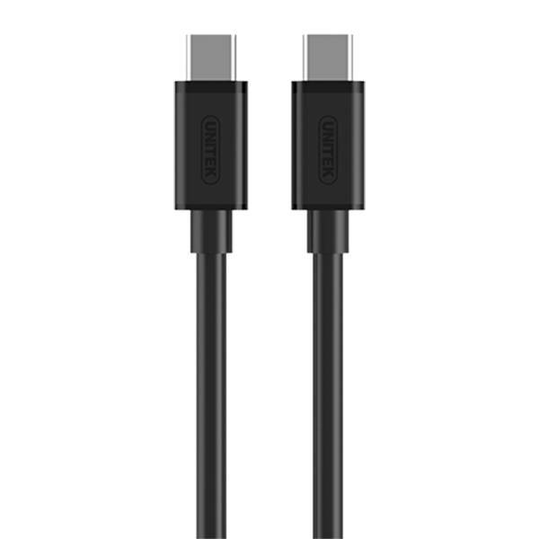 Unitek Y-C477BK USB-C To USB-C Cable 1m، کابل تبدیل USB-C به USB-C یونیتک مدل Y-C477BK طول 1 متر