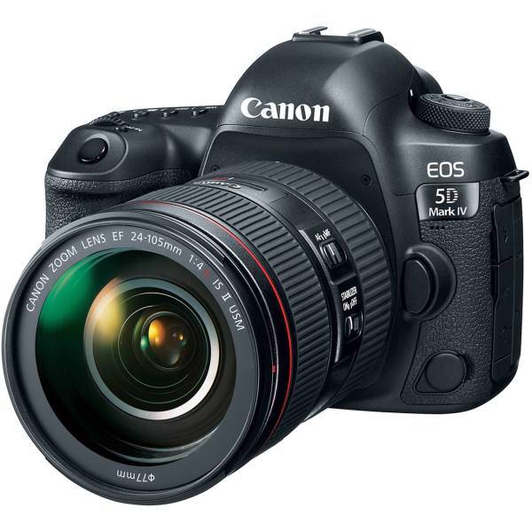 Canon EOS 5D Mark IV Digital Camera With 24-105 F4 L IS II Lens، دوربین دیجیتال کانن مدل EOS 5D Mark IV به همراه لنز 24-105 میلی متر F4 L IS II