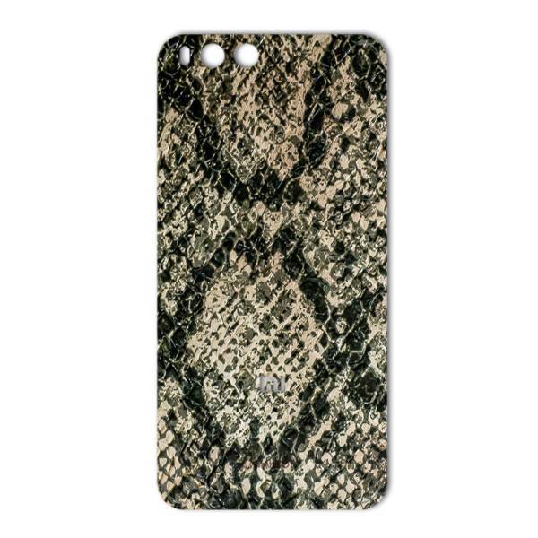 MAHOOT Jungle-python Texture Sticker for Xiaomi Mi6، برچسب تزئینی ماهوت مدلJungle-python Texture مناسب برای گوشی Xiaomi Mi6