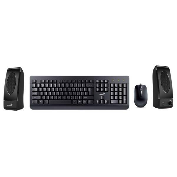 Genius KMS-U130 Mouse Keyboard and Speaker Pack، مجموعه ماوس، کیبورد و اسپیکر جنیوس مدل KMS-U130