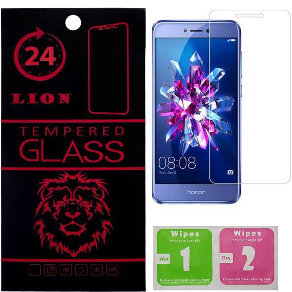 LION 2.5D Full Glass Screen Protector For Huawei Honor 8 Lite، محافظ صفحه نمایش شیشه ای لاین مدل 2.5D مناسب برای گوشی هوآوی Honor 8 Lite