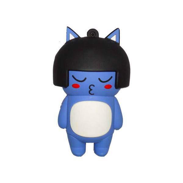 Emoji Blue Cat 8800mAh Power Bank، شارژر همراه ایموجی مدلBlue Cat ظرفیت 8800 میلی آمپر ساعت