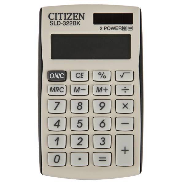 Citizen SLD-322BK Calculator، ماشین حساب سیتیزن مدل SLD-322BK