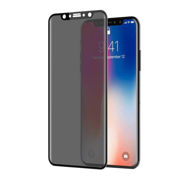 Blueo Privacy Screen Protector For Apple iPhone X، محافظ صفحه نمایش بلوئو مدل Privacy مناسب برای گوشی موبایل آیفون X