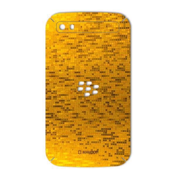 MAHOOT Gold-pixel Special Sticker for BlackBerry Classic-Q20، برچسب تزئینی ماهوت مدل Gold-pixel Special مناسب برای گوشی BlackBerry Classic-Q20