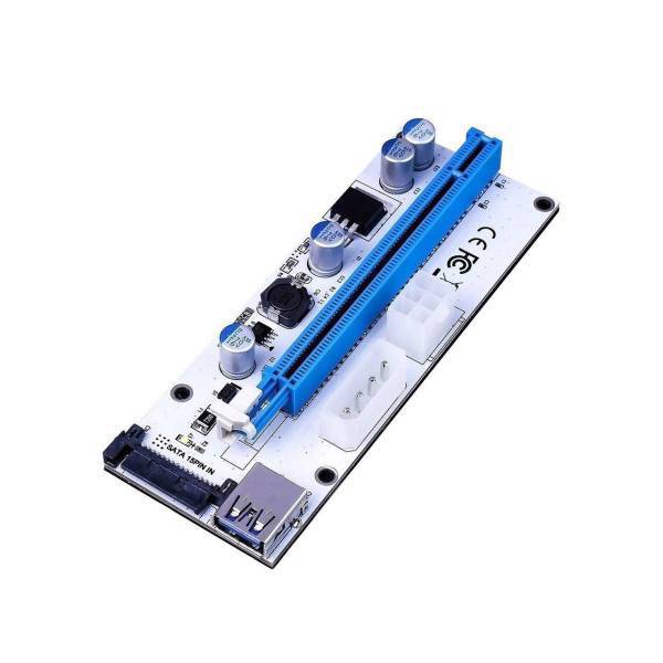 Riser PCIExpress x1 to x16 USB3.0 Ver 008، رایزر گرافیک تبدیل PCI EXPRESS X1 به X16 مدل 008