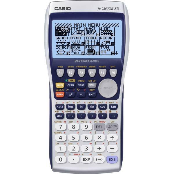 Casio fx-9860G II SD Calculator، ماشین حساب کاسیو مدل fx-9860G II SD