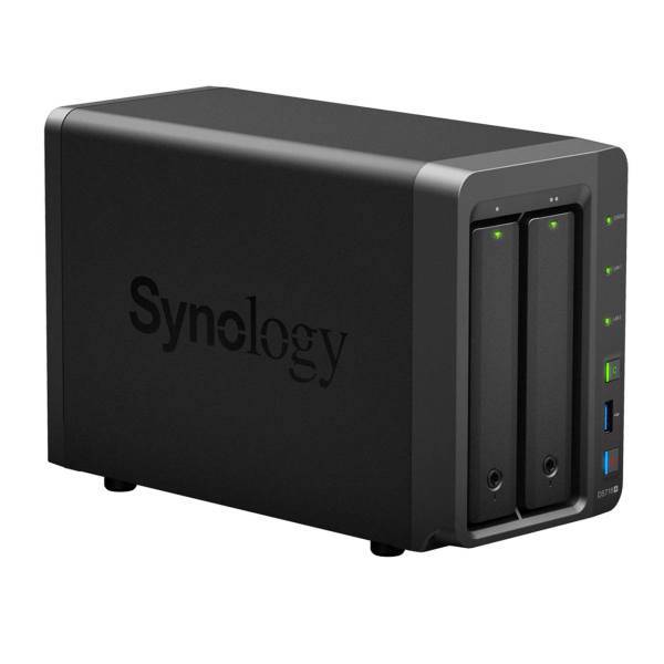 Synology DiskStation DS718Plus 2-Bay NAS Server، ذخیره ساز تحت شبکه 2Bay سینولوژی مدل دیسک استیشن DS718Plus