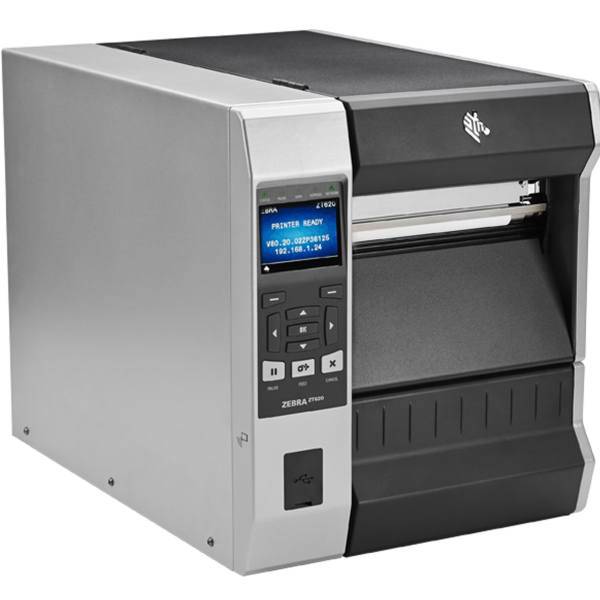 Zebra ZT620 Label Printer With 300 dpi Print Resolution، پرینتر لیبل زن صنعتی زبرا مدل ZT620 با رزولوشن چاپ 300 dpi