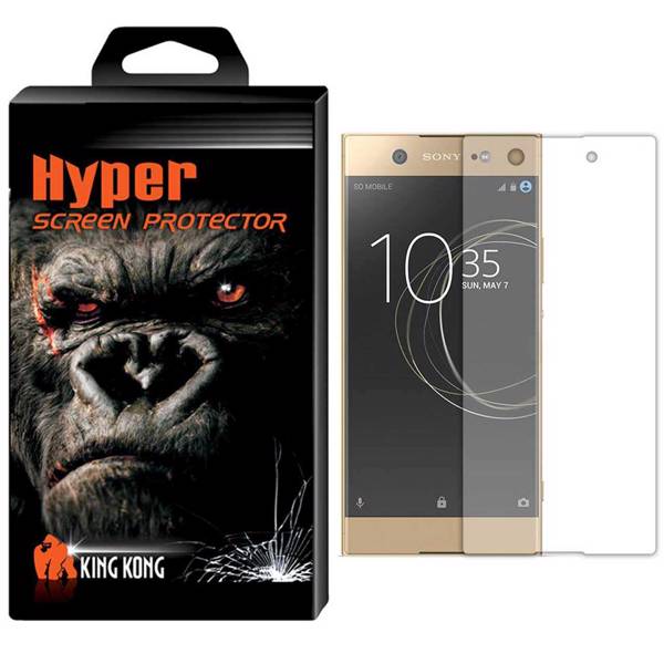 Hyper Protector King Kong Glass Screen Protector For Sony Xperia XA1، محافظ صفحه نمایش شیشه ای کینگ کونگ مدل Hyper Protector مناسب برای گوشی Sony Xperia XA1