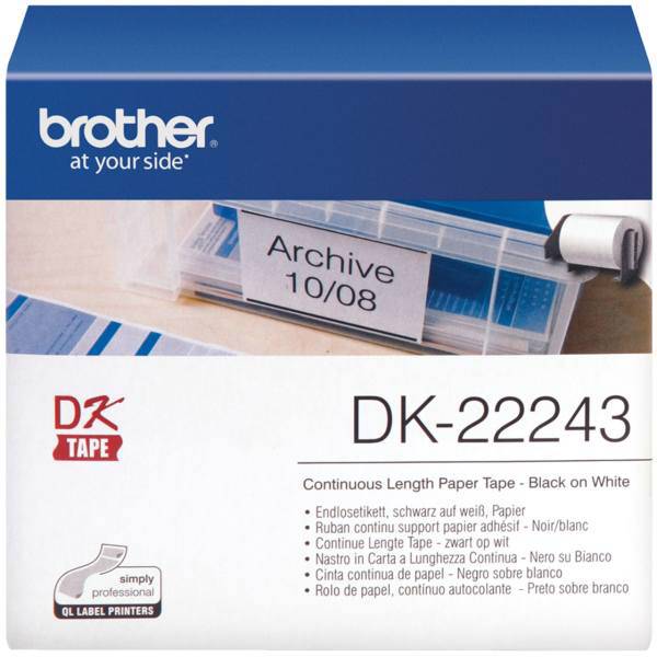 Brother DK-22243 Label Printer Label، برچسب پرینتر لیبل زن برادر مدل DK-22243