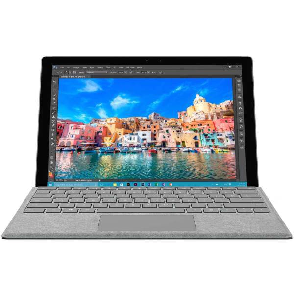 Microsoft Surface Pro 4-A-Tablet With Signature Type Cover، تبلت مایکروسافت مدل Surface Pro 4 به همراه کیبورد Signature Type Cover