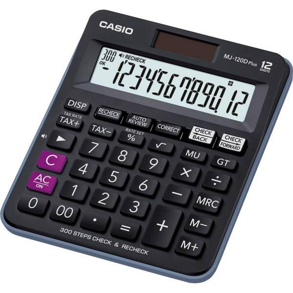 CASIO MJ-120D Plus Calculator، ماشین حساب کاسیو مدل MJ-120D PLUS