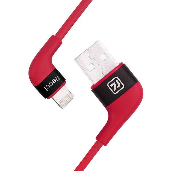 کابل تبدیل USB به لایتنینگ رکی مدل RCL-J100 به طول 1 متر