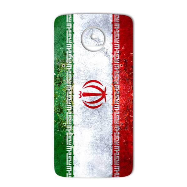 برچسب تزئینی ماهوت مدل IRAN-flag Design مناسب برای گوشی Motorola Moto Z Play