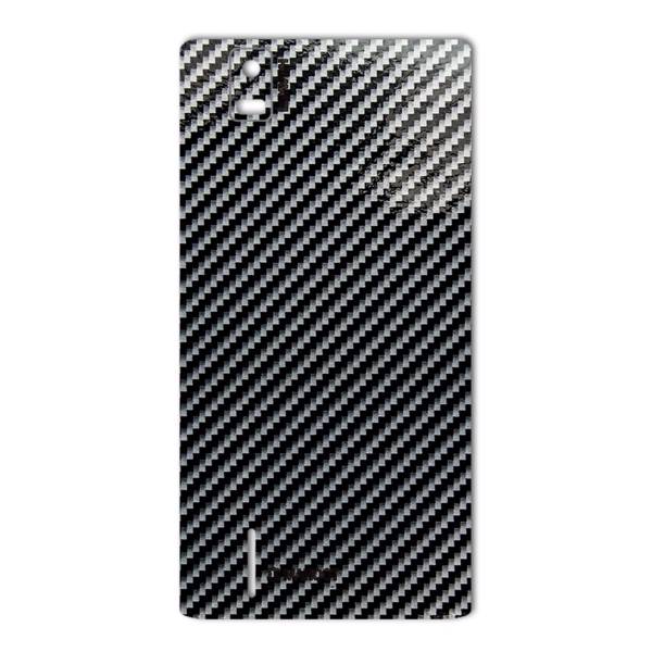 MAHOOT Shine-carbon Special Sticker for Huawei Ascend P2، برچسب تزئینی ماهوت مدل Shine-carbon Special مناسب برای گوشی Huawei Ascend P2