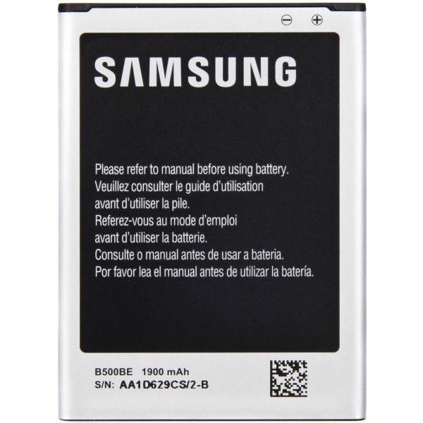 Samsung B500BE 1900mAh Cell Phone Battery For Samsung Galaxy S4 Mini، باتری موبایل سامسونگ گالکسی مدل B500BE با ظرفیت 1900mAh مناسب برای گوشی موبایل سامسونگ S4 Mini