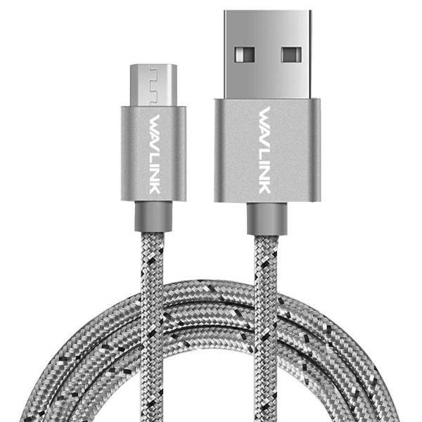 Wavlink WL-US200001 USB to Micro USB Cable 1M، کابل USB به Micro USB ویولینک مدل WL-US200001 طول 1 متر
