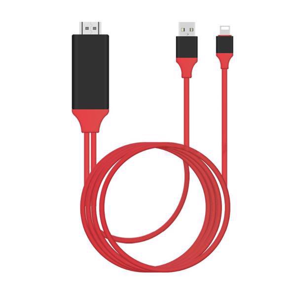 کابل تبدیل لایتنینگ به HDMI مدل HDTV به طول 2 متر