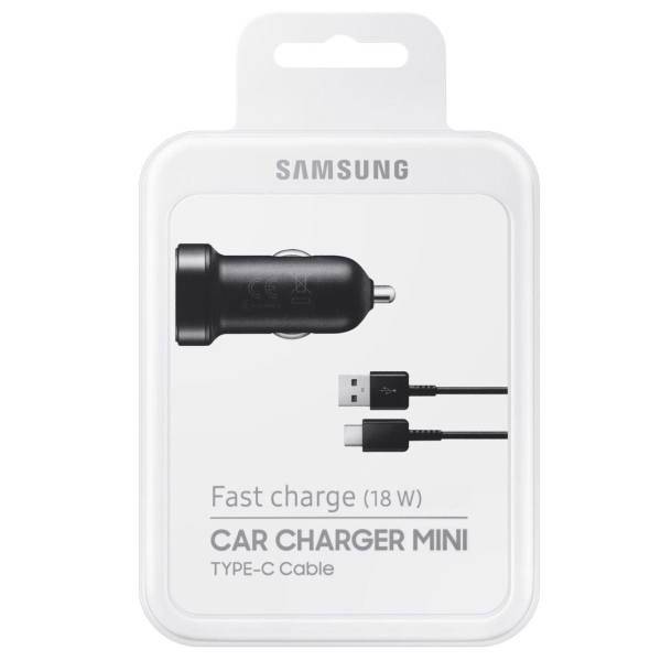 Samsung EP-LN930 Car Charger With USB-C Cable، شارژر فندکی سامسونگ مدل EP-LN930 همراه با کابل USB-C