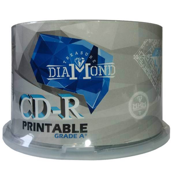 Diamond Print Able CD-R Pack of 50، سی دی خام پرینت ایبل دیاموند پک 50 عددی