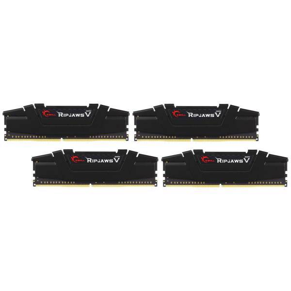 G.SKILL RIPJAWS V DDR4 3200MHz CL18 Dual Channel Desktop RAM - 32GB، رم دسکتاپ DDR4 دو کاناله 3200 مگاهرتز CL18 جی اسکیل مدل RIPJAWS V ظرفیت 32 گیگابایت