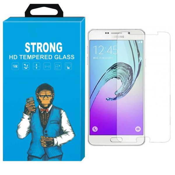 Strong Tempered Glass Screen Protector For Samsung Galaxy A7، محافظ صفحه نمایش شیشه ای تمپرد مدل Strong مناسب برای گوشی سامسونگ گلکسی A7