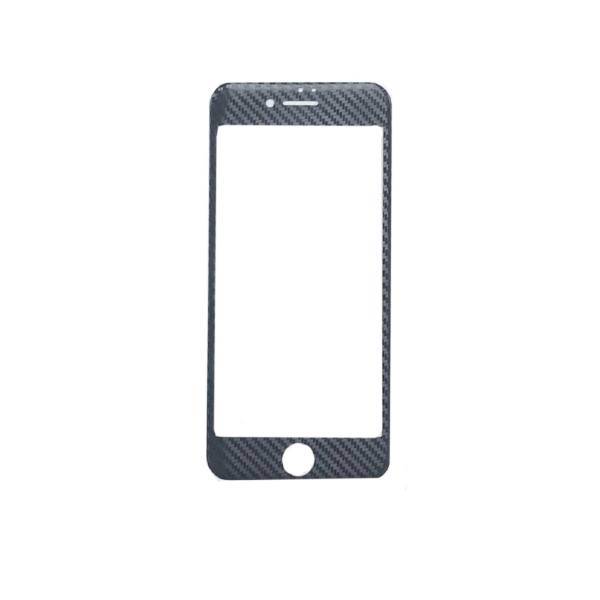 Glass iphone carbon Apple 4D Glass Screen Protector Tempered glass carbon For iPhone 6 plus، محافظ صفحه نمایش کربن شیشه ای گلس ایفون اپل فولTempered full glass carbon مدل 4D برای آیفون 6 پلاس
