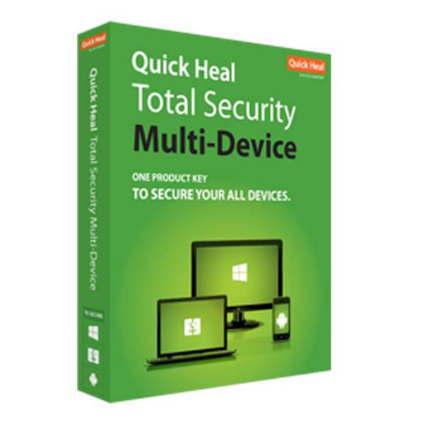 Quick Heal Total Security Multi-Device، آنتی ویروس کوییک هیل توتال مالتی دیوایس- 3 دستگاه - 1 ساله