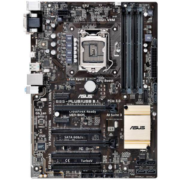 ASUS B85-PLUS/USB 3.1 Motherboard، مادربرد ایسوس مدل B85-PLUS/USB 3.1